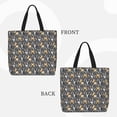 thumbnail image 2 of Easygdp Bulldog Print Bolsa Tote para Mujer, Bolso de Hombro para Trabajo, Playa, Viajes, Compras y Supermercado, 2 of 7
