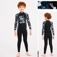 thumbnail image 1 of Buceo Surf Ropa Ropa de protección de buceo para niños, cuerpo completo cálido con cremallera, equipo de deportes acuáticos Sywqhk Para Estrenar, 1 of 3