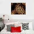 thumbnail image 4 of Nawypu  3 Pieces Fashion Wall Art Leopard Print Lip High Heels Wall Pictures Modern Black Gold Painting Artwork for Bathroom Salon Decoration, 4 of 4