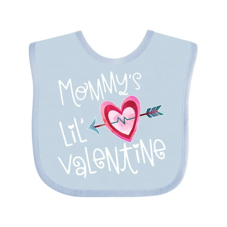 

Inktastic Mommy s Little Valentine Gift Baby Boy or Baby Girl Bib