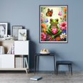 thumbnail image 7 of Diamond Art Kits for Adults - 5d Frog With Heart Surrounded By Flowers Diamond Painting for Adults, Diamond Art for Adults Beginners, Diamond Painting Kits for Adults for Home Wall Decor, 7 of 7