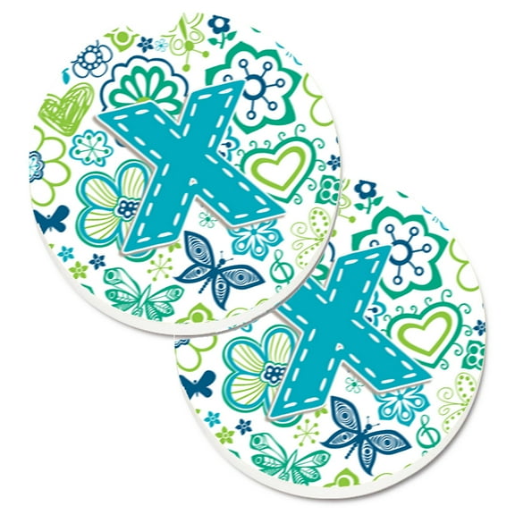 Set of 2 Cup Holder Car Coasters
