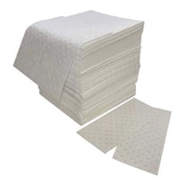 SpillTech Absorbent Pad, Oil-Only, Polypropylene, 15 x 18 in, White ...