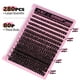 thumbnail image 3 of Extensiones de pestañas ALICE, 280 unidades, Wispy Individual, rizo en D de 8 a 16 mm, 3 of 8