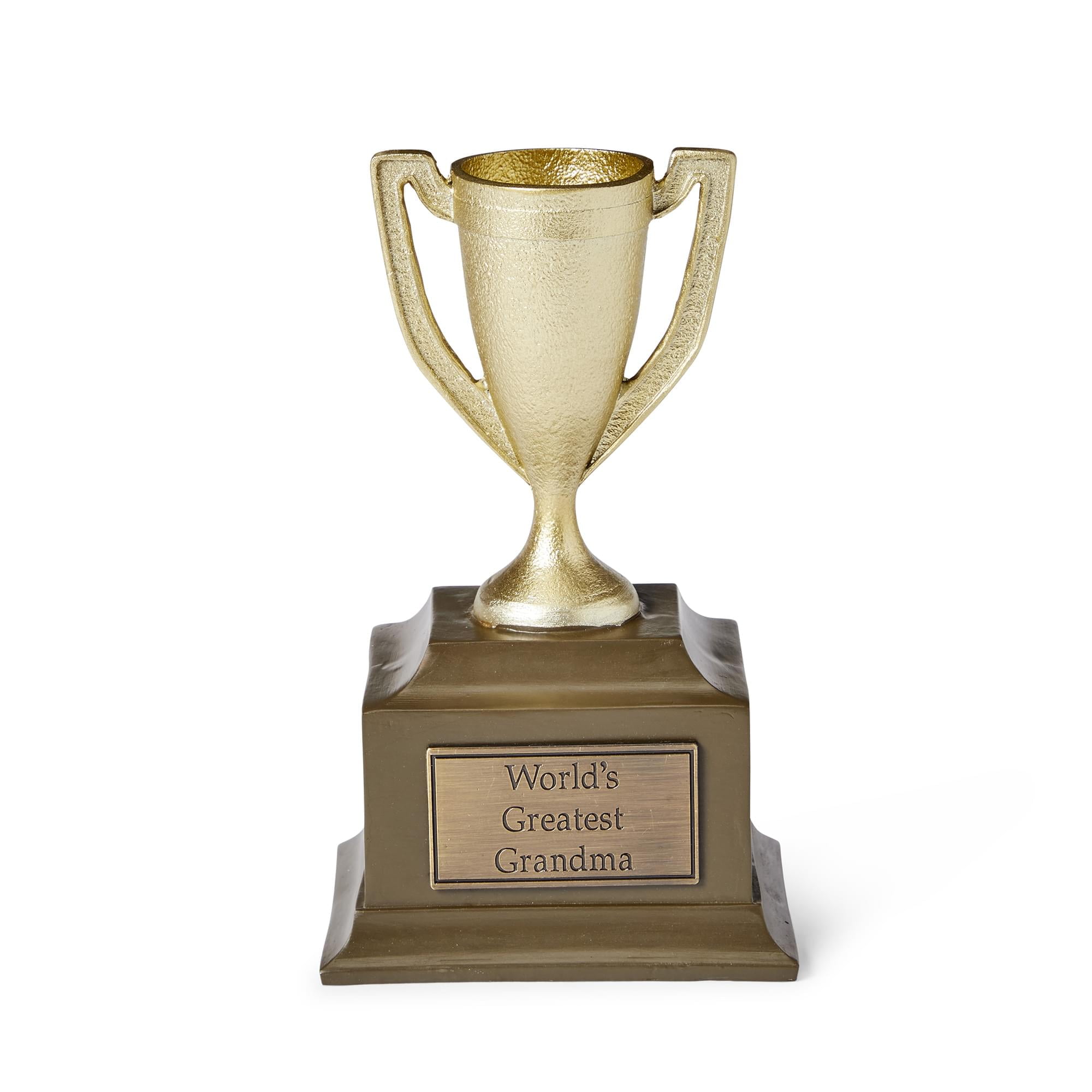 Worlds Best GRANDMA Trophy Award Lockdown 2021 4" Free p&p & Engraving 