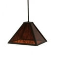 thumbnail image 6 of Meyda 195195 12 in. Mission Prime Pendant - Mahogany Bronze, 6 of 6