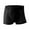 Black, variant on B91xZ Men's Classic Fit Cotton Boxers Bulge Pouch Ultra Soft Short Legs Stretch Underwear Breathable,Black XXXL