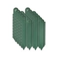 thumbnail image 2 of Clearance! Haidf 5Pcs Garden Fence, Connectable Landscape Edging, No Digging Plastic Border Fence for Flower Bed, Lawn, and Decorative Yard Patio, Garden Edging Fence, 8.3"W x 9.8"H, Brown, 2 of 8