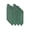 Green, variant on NEGZHI 5-Pack Plastic Landscape Fencing (3.93"x7.87"): Short Picket Border Panels for Flowerbeds & Pathways - Decorative Yard Edging with Insert Stakes