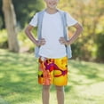thumbnail image 6 of Winnie The Pooh Boy's Swim Trunks Quick Dry Board Shorts Kids Beach Swim Shorts Bathing Suits Swimsuit, 6 of 7
