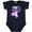 Navy Blue, variant on Inktastic I Wear Purple for My Aunt Lupus Awareness Boys or Girls Baby Bodysuit