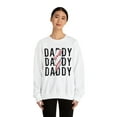 thumbnail image 3 of Baseball Daddy Dad Fathers Day Sweatshirt, Gifts, Crewneck, 3 of 7