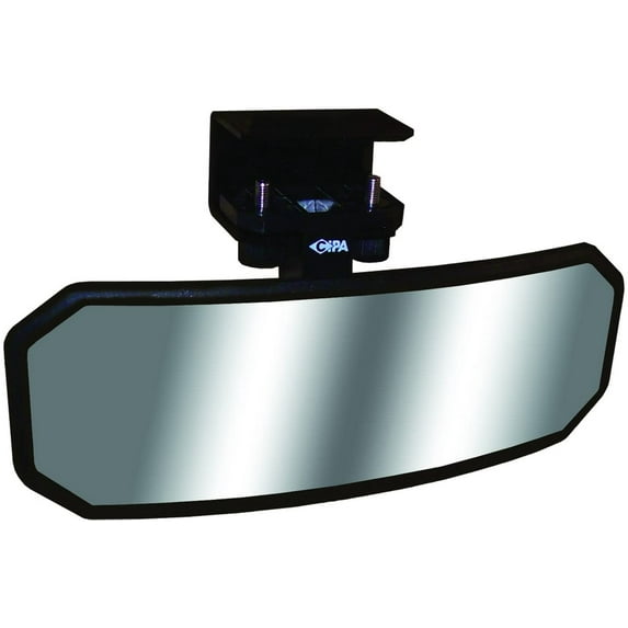 CIPA 11119 Economy 2.5" x 8" Marine Mirror , Black