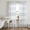Blue, Sky Blue, Azure, Powder Blue, variant on Modern Stripes Sheer Curtains 72 Inch Length 2 Panels Set, Minimalist Geometric Lines Sage Green Voile Window Treatment Rod Pocket Curtains Sheers Drapes for Bedroom/Living Room/Kitchen 52"x72"x2