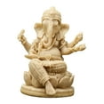 thumbnail image 4 of Tnarru Statue en Résine Bouddha pour Salon, Cadeaux, Centre de Table, Kaki 8.5x7x10.5cm, 4 of 8