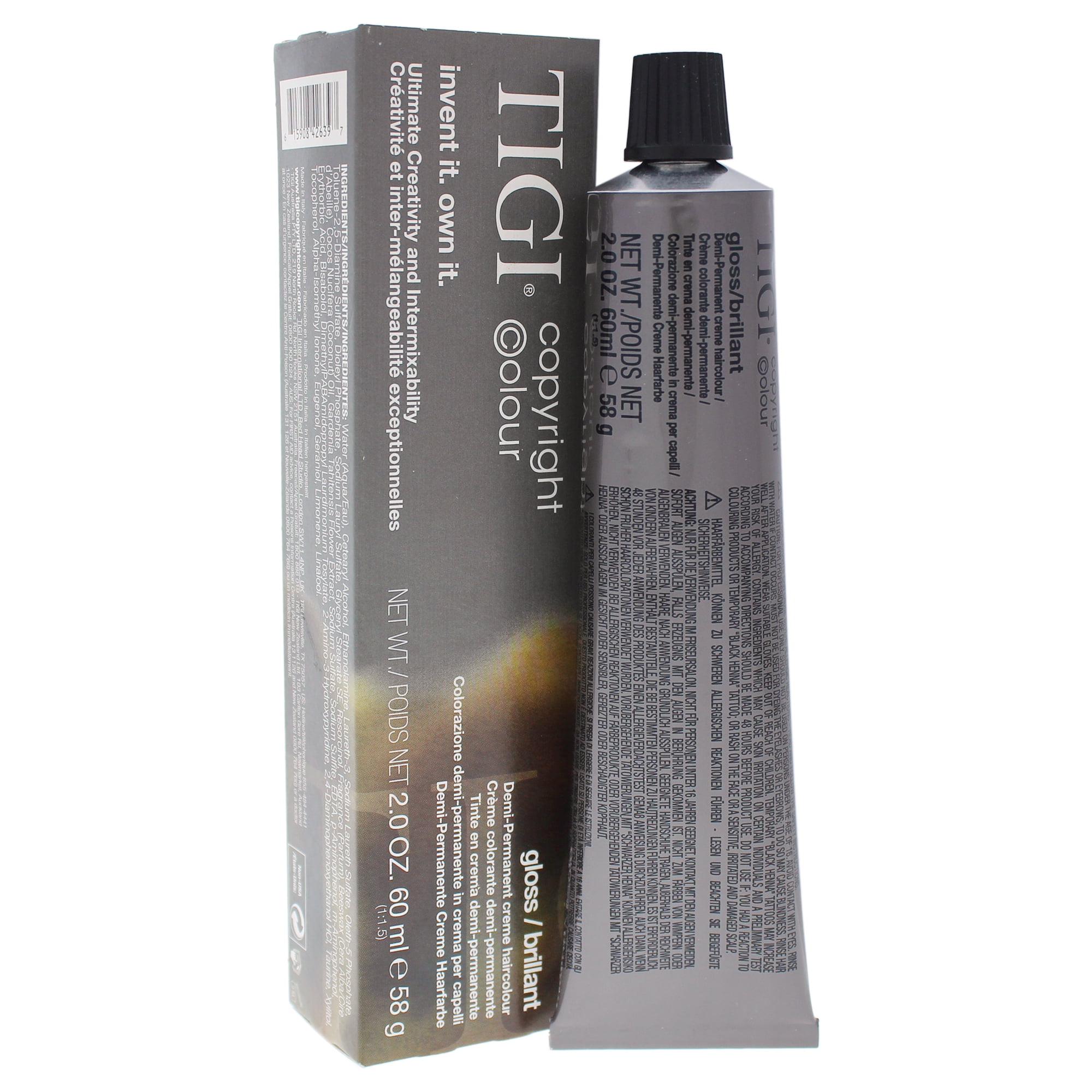 TIGI Colour Gloss Creme Hair Color 6/30 Dark Golden Natural Blonde