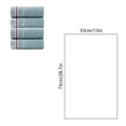thumbnail image 3 of Naittoop 4 Pack Cotton Hand Towels for Bathroom,Soft Absorbent Decorative Hand Towel Set for Bathroom,Kitchen,Beauty,Spa,Gym,Household face Towel,Highly Absorbent Towels,13x28.7 in Dark Green, 3 of 6