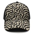 thumbnail image 2 of Design Pattern Baseball Cap – Stylish Spliced Design Adjustable Trucker Hat with Full Print Front & Brim, Breathable Cotton Blend Snapback for Sports, Travel & Daily Wear, 2 of 3