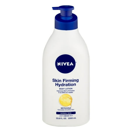 NIVEA Skin Firming Hydration Body Lotion, 33.8 fl oz