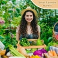 thumbnail image 4 of Garden Harvesting Storage With Handle Multifunctional Basket Gardening Fruit And Vegetable Collection Basket, 4 of 8