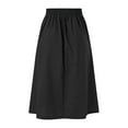 thumbnail image 5 of Jkety Women Fitted Mesh Skirt 2025 Spring Summer Casual High Waisted Ruched Maxi Long Bodycon Going Out Womens Skirts Summer Black,L, 5 of 5