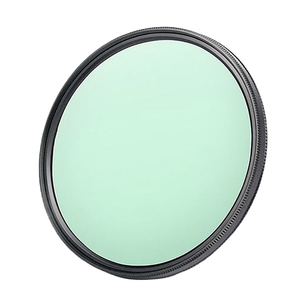 Cateissary Reemplazo del filtro de la lente de la cámara, accesorio de repuesto polarizador de filtrado transparente profesional de aluminio de aleación Accesorios de cámara y óptica 77 mm