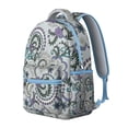 thumbnail image 2 of Paisley Gift Backpack - Stylish Waterproof Bookbag for Women & Men, College Laptop Backpack with Paisley Print, Durable School & Work Bag, 2 of 6