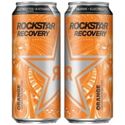 Rockstar Recovery Orange with Electrolytes Energy Drink, 16 fl oz Can