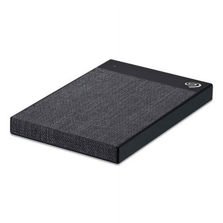 Seagate - Backup Plus Ultra Touch 1TB External USB-C/USB 3.0 Portable Hard Drive with Hardware Encryption - Black