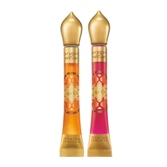 Physicians Formula Argan Wear™ Ultra-Nourishing Argan Lip Oil Duo, Liquid Gold/Pink
