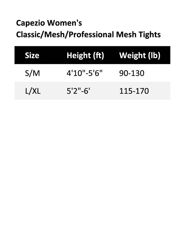 Capezio Classic Footed Tight