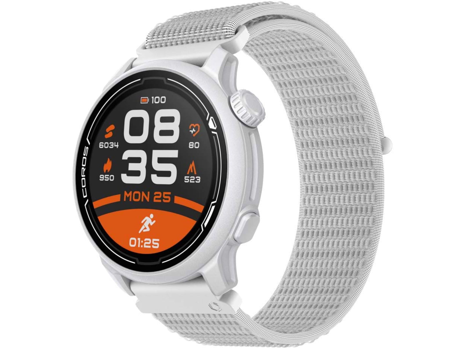 COROS PACE 2 Premium GPS Sport Watch Navy with Silicone Band