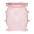 thumbnail image 4 of Xnihocha Womens See Through Mesh Mini Skirt With Shiny Rhinestones Bodycon Style For Clubbing And Party Pink M, 4 of 6