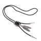 thumbnail image 4 of Prettyia Sombrero de vaquero chapado en plata y colgante de s Bolo Tie Plata antigua Hugo Western Bolo Tie Necklace, 4 of 7