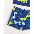 thumbnail image 4 of Baby Boy Cartoon Graphic Swimsuit With Swim Cap, 4 of 4