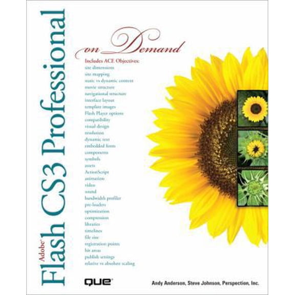 Pre-Owned Adobe Flash CS3 Professional on Demand (Paperback) 0789736926 9780789736925