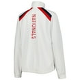 thumbnail image 3 of Women's G-III 4Her by Carl Banks White Washington Nationals Red Flag Full-Zip Track Jacket, 3 of 3
