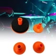 thumbnail image 4 of Fundas de tambor de platillos, soportes de tambor, accesorios de repuesto para piezas de juego de tambor de percusión, platillo de soporte Hat Naranja CUTICAT Parte de tambores de mangas de platillos, 4 of 8