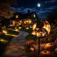 thumbnail image 4 of 2026 New Solar Garden Stakes, Fantasy Gothic Resin Outdoor Decor Light, Spooky Glowing Ornament for Halloween Garden and Patio Display (Wings Spreading), 4 of 6