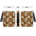 thumbnail image 5 of Kuiaobaty Sunflower Daisy Print Faux Leather Bible Cover for Men Women, Large Capacity Bible Book Cover Church Bag Carrying Case with Detachable Wristlet Strap and Handle, XL, 5 of 7