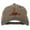 Khaki Black, variant on Wizard Brown Hat Embroidered Unstructured Cotton Cap - Navy OSFM