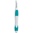 thumbnail image 3 of LEADER Tweezers Slant Tip Precision, Easy Grip, Non-Slip Rubber, Stainless Steel, Great Precision for Eyebrows, Facial Hair, Splinter and Ingrown Hair Removal, 3 of 3