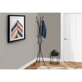 thumbnail image 4 of Coat Racks Coat Rack, Hall Tree, Free Standing, 11 Hooks, Entryway, 74"h, Bedroom, Black Metal, Contemporary, Modern,Metal Coat Racks, 4 of 11