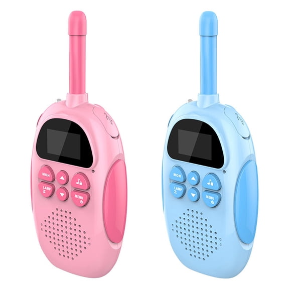 2 Pack Walkie Talkies For Kids Rechargeable - Kids Christmas Birthday Toy Gift With Flashlight, For Outside, Camping, Hiking