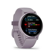Garmin vivoactive 5, Health and Fitness GPS Smartwatch, AMOLED Display, Up To 11 Days Of Battery, Orchid