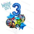 thumbnail image 4 of Juego de 5 globos de fiesta de cumpleaños para niñas y niños, de Inside Out 2, con números, decoración de cumpleaños, suministros para niños de 1, 2, 3, 4, 5, 6, 7, 8 y 9 años, 4 of 5