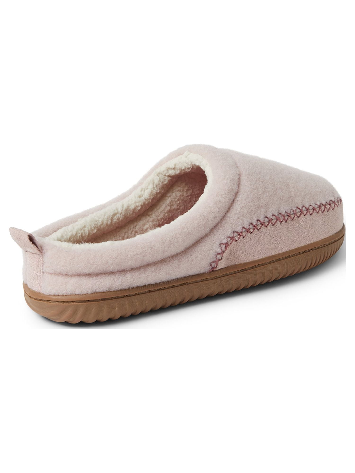 Dearfoams Cozy Comfort Women's Mixed Material Clog Slippers