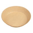 thumbnail image 2 of 100 piezas de papel antiadherente para freidora de aire, de un solo uso, a prueba de aceite, papel de pergamino para hornear, para cocina, horno microondas, 2 of 10