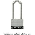 thumbnail image 5 of Master Lock 4-3/8" H x 2" W Stainless Steel 4-Pin Tumbler Padlock 1 pk Keyed Alike, 5 of 5