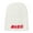 White, variant on Mario Letter Embroidered Short Beanie - White OSFM